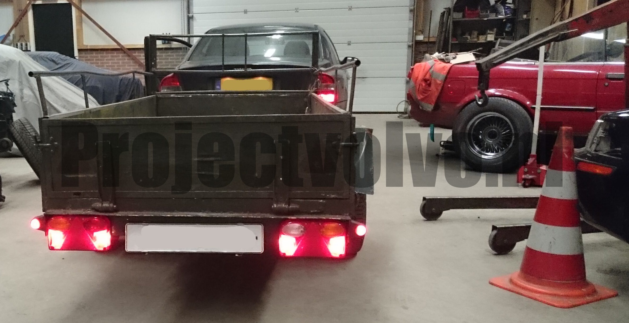 Opknappen van een aanhanger